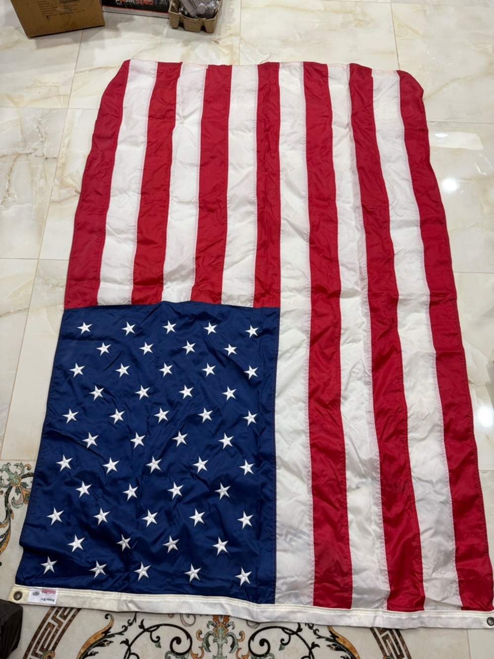 American Flag Polyester Wall or Parade Flag - Red White Blue